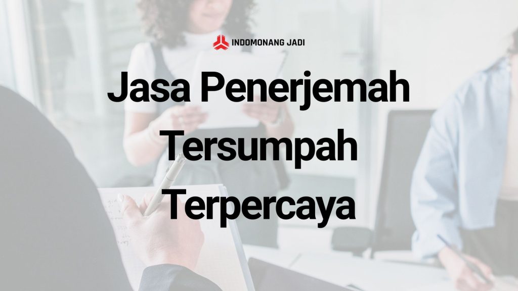 Jasa penerjemah tersumpah